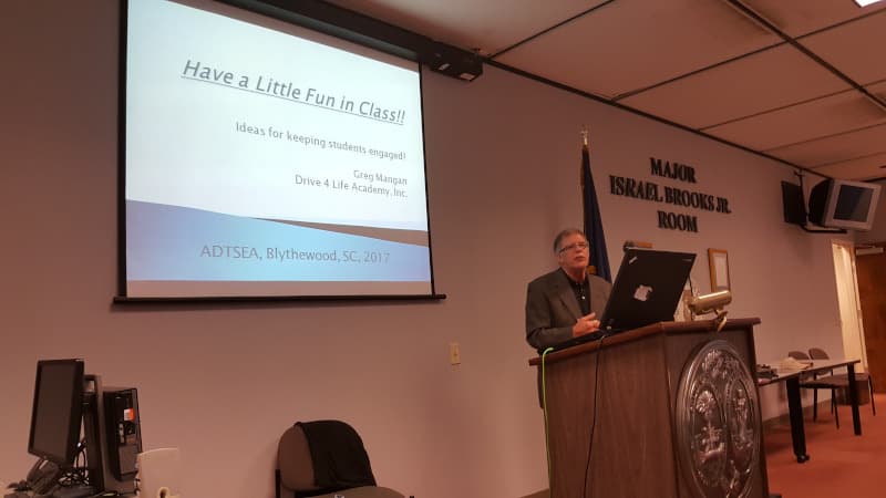 Greg Mangan's presentation